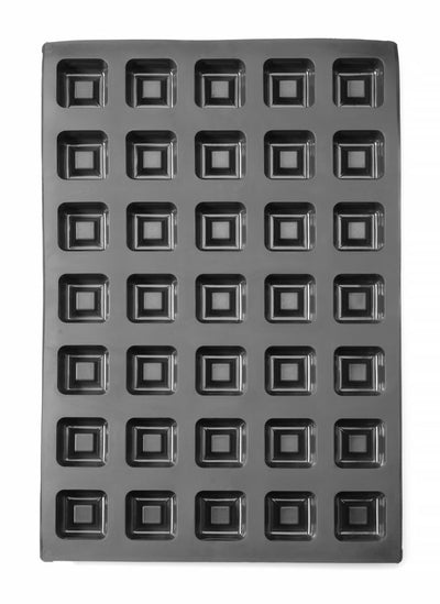 Hendi -  Siliconen bakvorm SQUARE, 570x375x(H)25mm, Vierkant