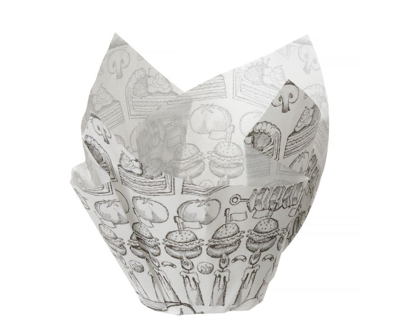 HENDI -  Vetbestendig papieren inlegvel voorgevormd - 150 st., 150 st., 160x160x(H)50mm