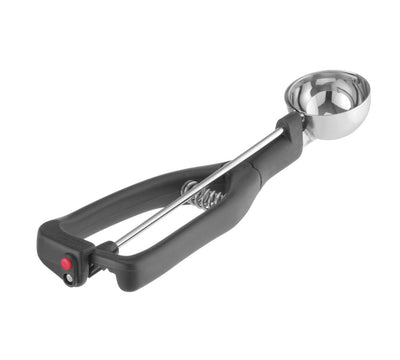 Hendi - Stöckel - Portioneerlepel voor linkshandigen - RVS