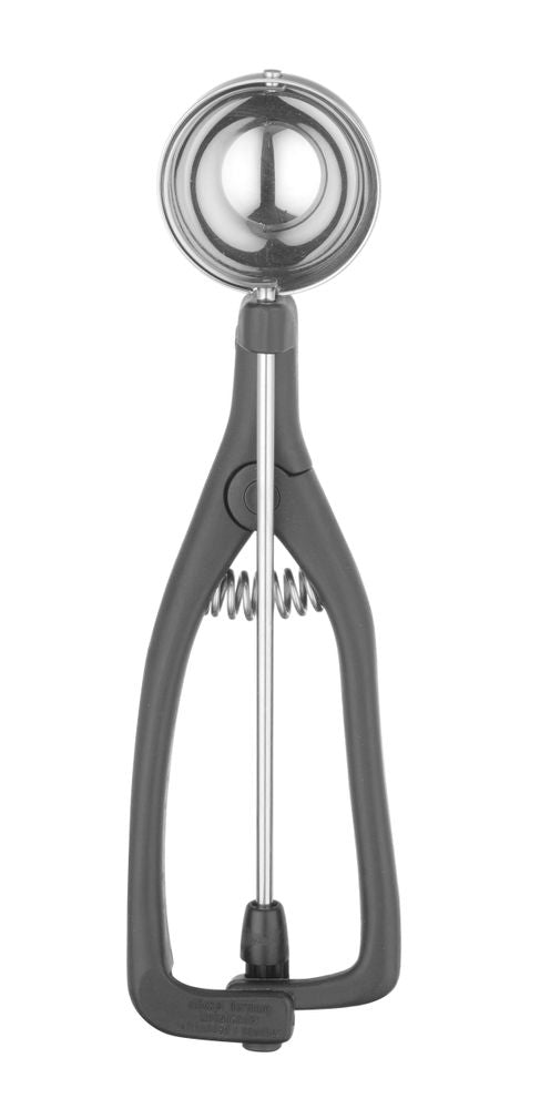 Hendi - Stöckel - Portioneerlepel voor linkshandigen - RVS