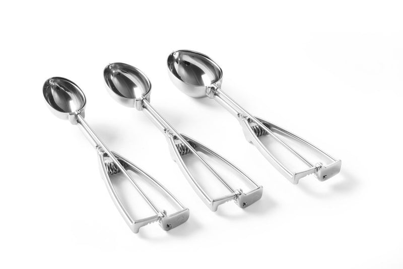 Stöckel - Portioneerlepel ovaal - RVS