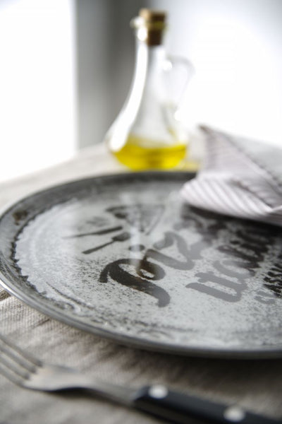 HENDI -  Pizzabord Recipe Collection zwart, Zwart, ⌀330mm