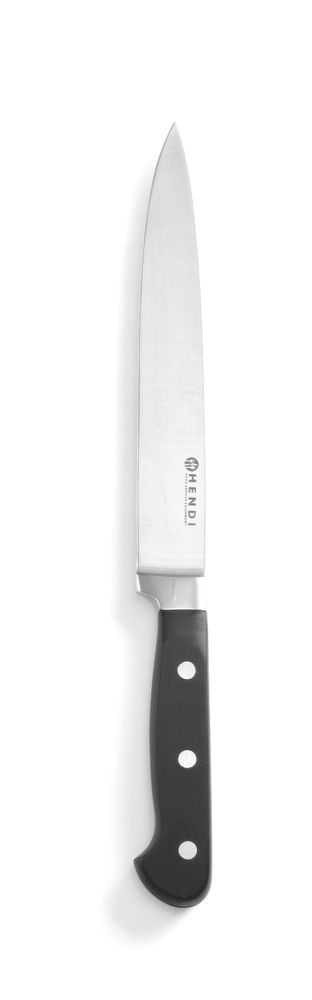 HENDI -  Trancheermes, Kitchen Line, Zwart, (L)330mm