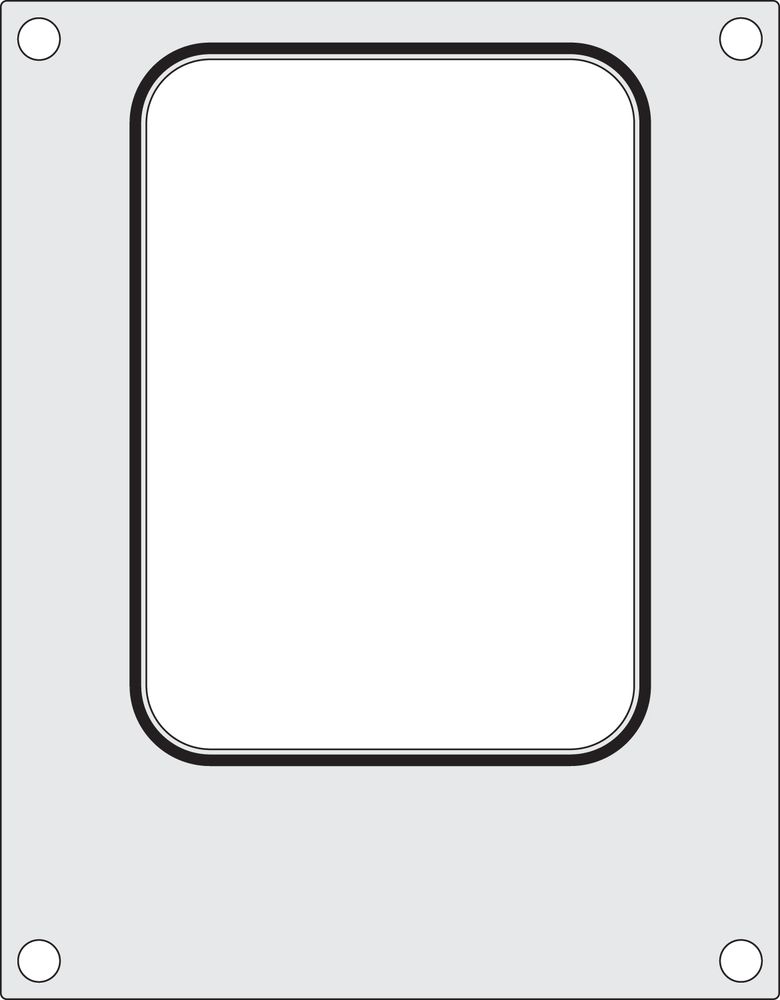 HENDI -  Traysealer matrix, container 187x137 mm