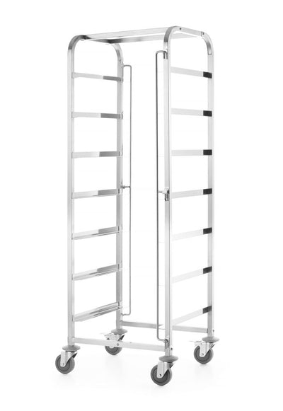 HENDI -  Afwaskorven trolley - 7x 500x500 mm, 615x560x(H)1710mm