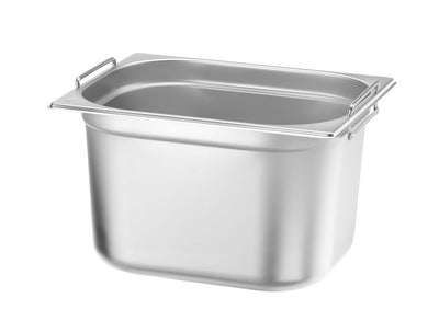 Hendi - Container Gn With Handles, Container GN 1/2, Budget Line, GN 1/2, 12,5L, 325x265x(H)200mm