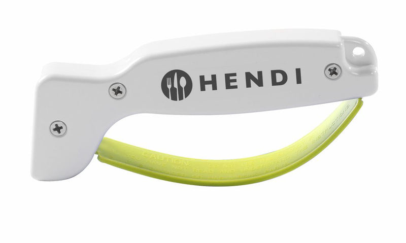 HENDI -  Messenslijper, Wit, 140x15x(H)65mm