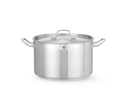 HENDI - Kookpan middel met deksel, Profi Line, professionele horeca kookpannen - Ø11cm t/m Ø23cm