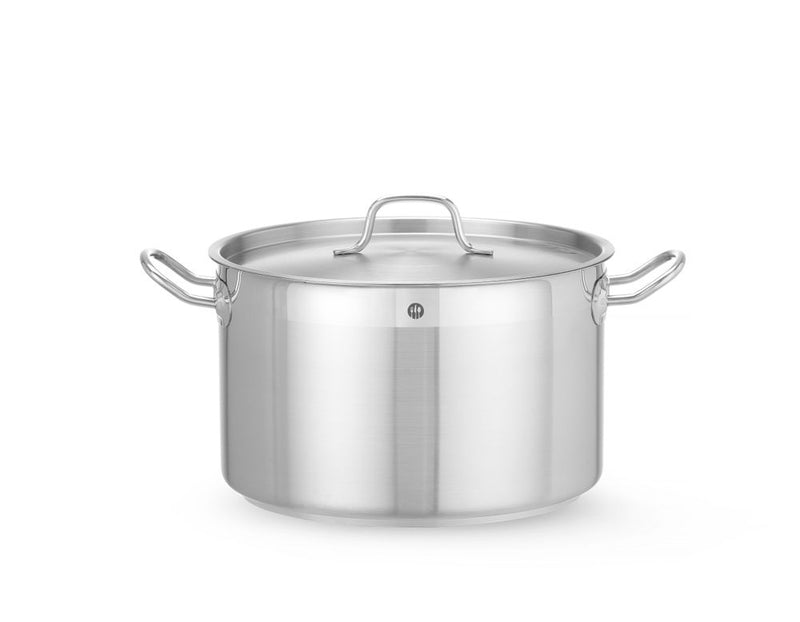 HENDI - Kookpan middel met deksel, Profi Line, professionele horeca kookpannen - Ø11cm t/m Ø23cm
