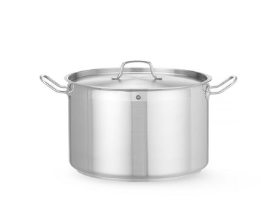 HENDI - Kookpan middel met deksel, Profi Line, professionele horeca kookpannen - Ø11cm t/m Ø23cm