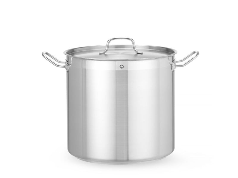HENDI - Kookpan hoog met deksel, Profi Line — verschillende inhoudsmaten