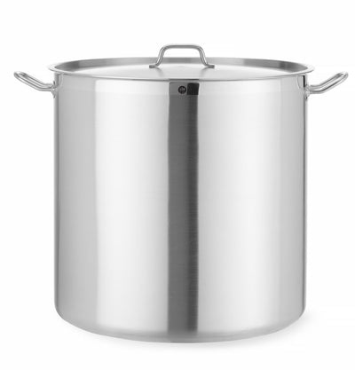 HENDI - Kookpan hoog met deksel, Profi Line — verschillende inhoudsmaten