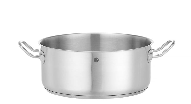 HENDI -  Kookpan laag - zonder deksel, Kitchen Line, 7,3L, ⌀280x(H)120mm