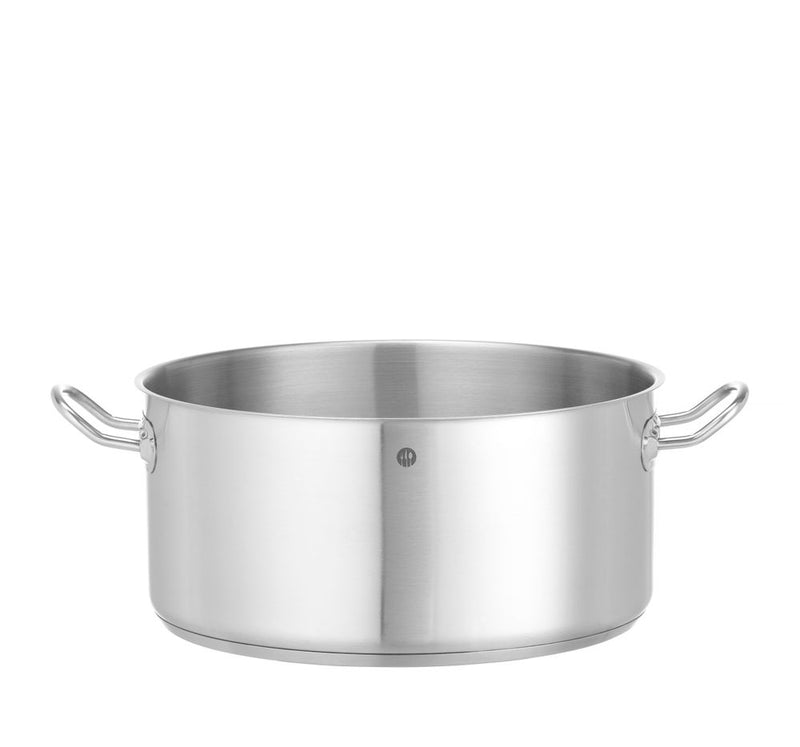 HENDI -  Kookpan laag - zonder deksel, Kitchen Line, 12L, ⌀320x(H)150mm