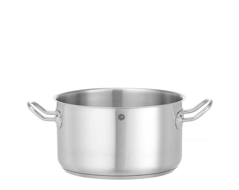 HENDI -  Kookpan middel - zonder deksel, Kitchen Line, 6L, ⌀240x(H)135mm
