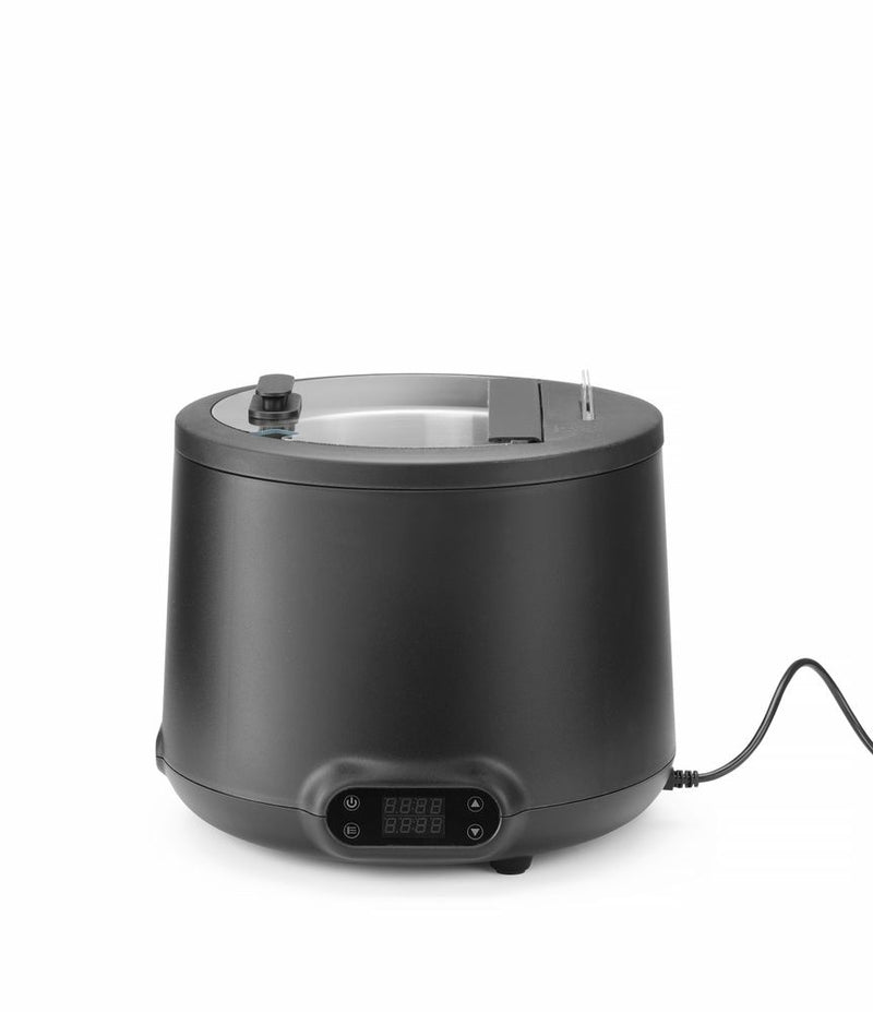 HENDI -  Soepketel  UNIQ, designed by Robert Bronwasser, 8L, Zwart, 220-240V/500W, ⌀365x(H)325mm