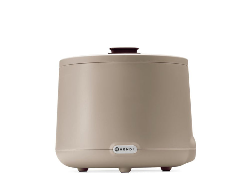HENDI -  Soepketel  UNIQ, designed by Robert Bronwasser, 8L, Beige, 220-240V/500W, ⌀365x(H)325mm
