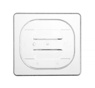 HENDI -  Deksel voor GN containers, GN 1/6, Transparant, 176x162mm