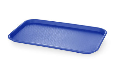 AmerBox -  Fastfooddienblad polypropyleen GN 1/1, GN 1/1, Blauw, 530x325x(H)20mm