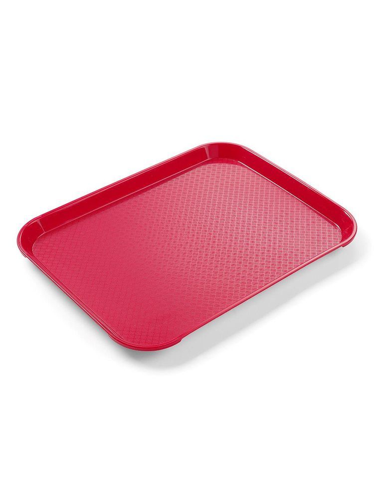 HENDI -  Fastfood dienbladen small, Rood, 265x345x(H)20mm