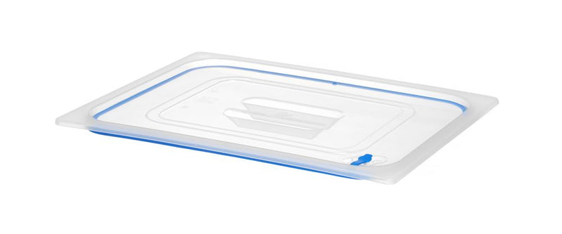Hendi - Lid For Gn Containers Made Of Polypropylene With Seal, Deksel voor GN containers polypropyleen, GN 1/2, Transparant, 325x265mm