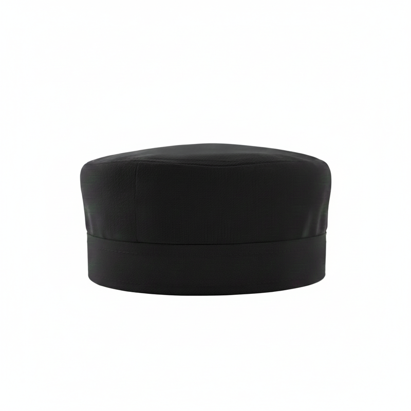 Casquette Plate Noir