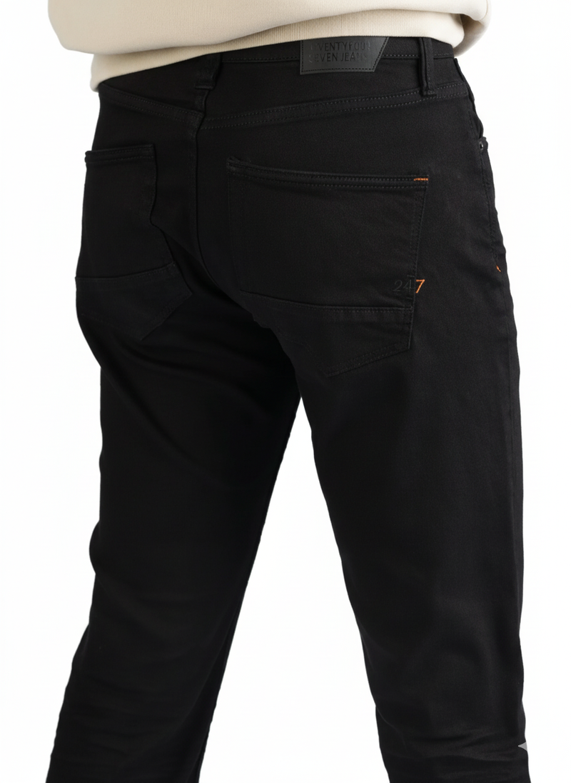 247Jeans Palm Slim SL59 Black Denim Used