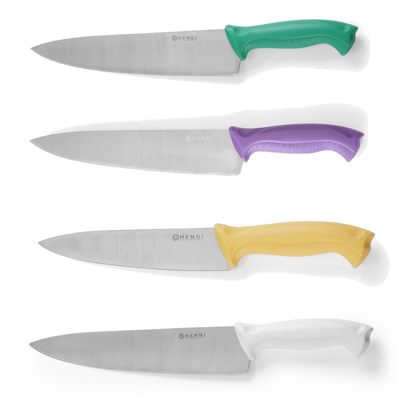 HENDI - Koksmes - 32cm of 38cm - 7 kleuren