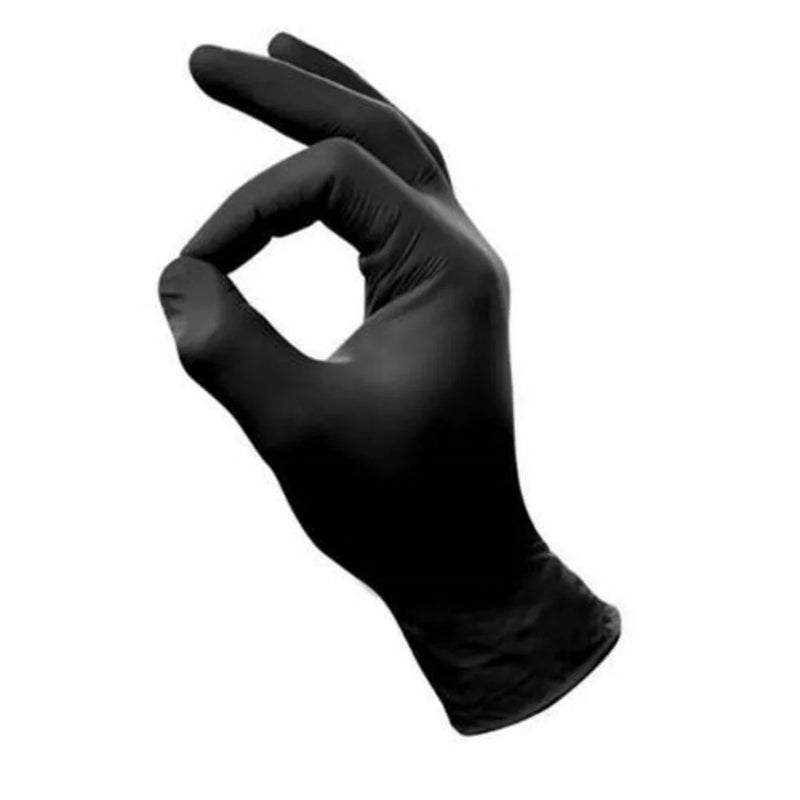 ComFort - Nitril Handschoenen - ongepoederd - 4 gram - Zwart - per 100 stuks - Volumekorting tot 40%