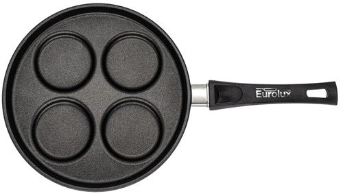 Eurolux egg/pancake pan with removable handle 26 x 3.5 cm flex induction