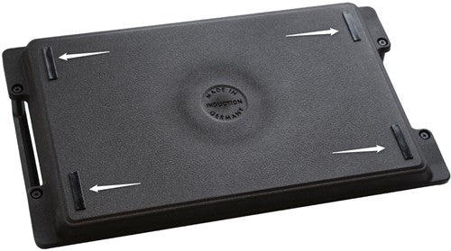 Eurolux Grill plate ribbed 43 x 28 x 2.5 cm flex induction