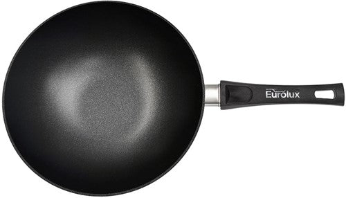 Eurolux Squeezed wok met afneembare steel 30 x 10 cm flexinductie