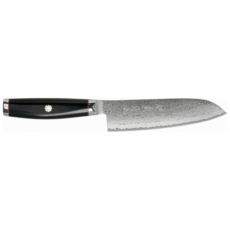 Japans Yaxell Super Gou Ypsilon Santoku 16,5 cm 193 laags roestvrij damast staal