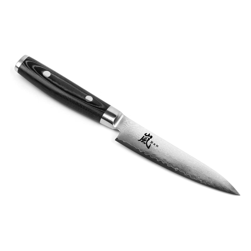 Yaxell Ran Universeelmes 12 cm 69 laags roestvrij damast staal met canvas-micarta heft
