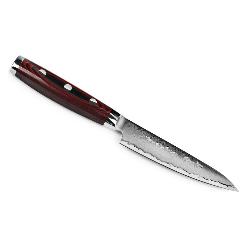 Yaxell Super Gou Petty / Universeelmes 12 cm 161 laags roestvrij damast staal met canvas-micarta heft