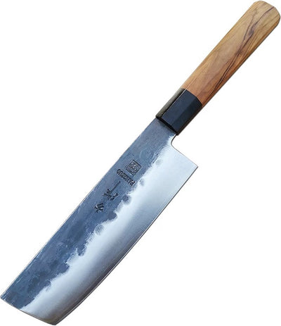 Fangzuo - Japanese Vegetable Knife - Hand forged - Blade 18 cm - In gift packaging