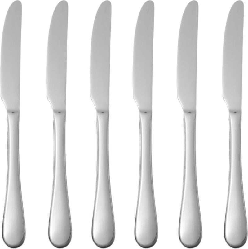 Hendi Table knives - Profi Line - 22.5cm - Stainless steel 18/0 (Set of 6) 