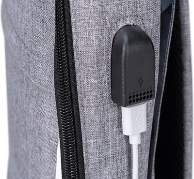 Chefs Fashion - Sac à dos pour chefs - Holdall - Dossier à couteaux - Pour 22 couteaux - avec connexion USB 
