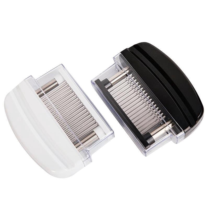 Meat tenderizer - For chicken, beef, pork and fish - 48 ultra sharp stainless steel needles 