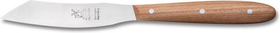 Robert Herder Yatagan Vegetable Knife - Fruit Knife - Stainless Steel - Blade 8 cm - Cherry Wood Handle