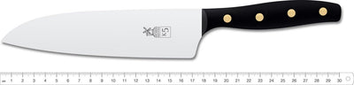 Robert Herder K5 Chef's Knife XL - Stainless Steel - Blade 18 cm - Handle POM Black