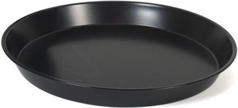 San Ignacio - Quiche/taart bakvorm/bakblik rond 32 x 3,5 cm zwart