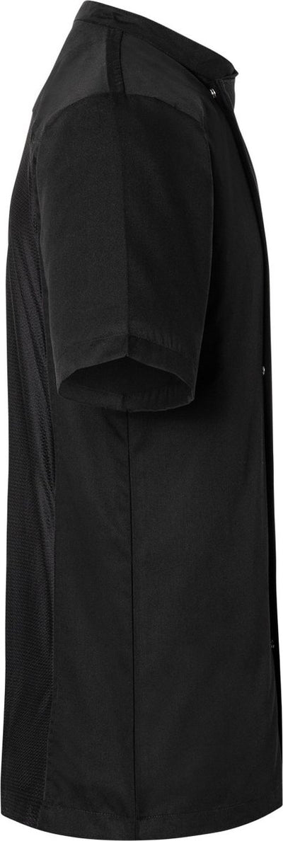 Karlowsky® PURE - Chef's Jacket - Short-Sleeve Throw-Over - Black