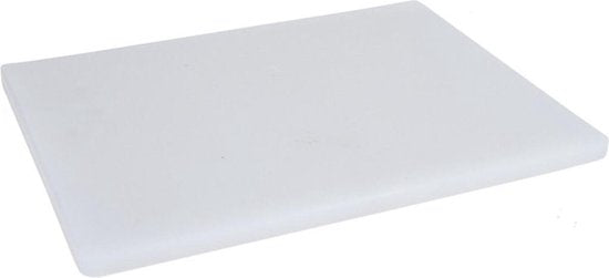 Planche à découper Gerimport 48 x 35 cm polyéthylène blanc 