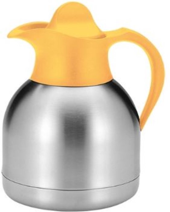 Insulated jug | Stainless steel | Double-walled | Screw cap + pouring spout | 1L