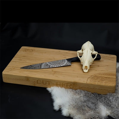 Couteau de chef Homey's Schiffmacher - acier inoxydable - 20 cm