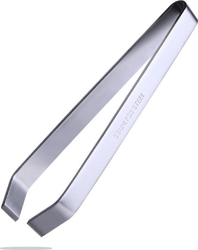 Herringbone tweezers straight &amp; angled - Stainless steel - 11cm - For Removing Fish Bones - Kitchen Tweezers 
