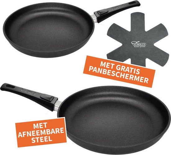 Eurolux by Solinger Cookware set Frying pans - Ø 24 and 28 cm 