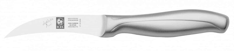 ICEL Absolute Steel Couteau à éplucher courbé 8 cm
