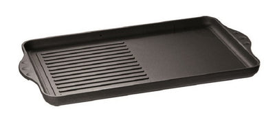 Eurolux grill plate half ribbed 43 x 28 x 2.5 cm induction